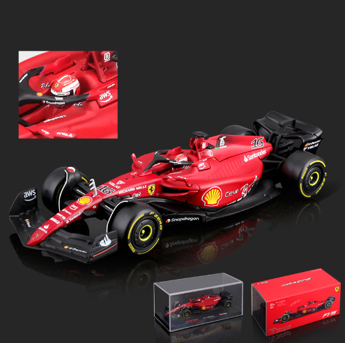 Излят под налягане модел на Ferrari 1:43 F1-75 Formula One