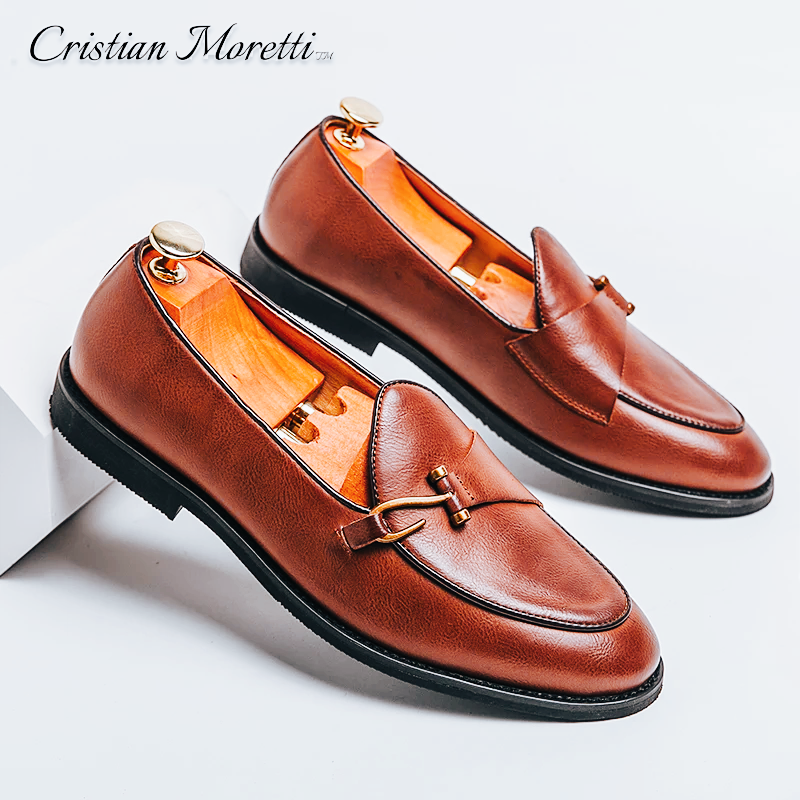 Mocassins de couro LincolnTM Signature