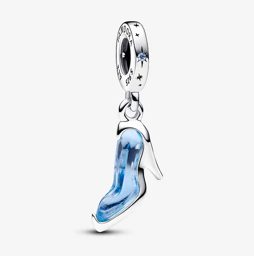 Set brățară cu farmec triplu Disney Cenușăreasa