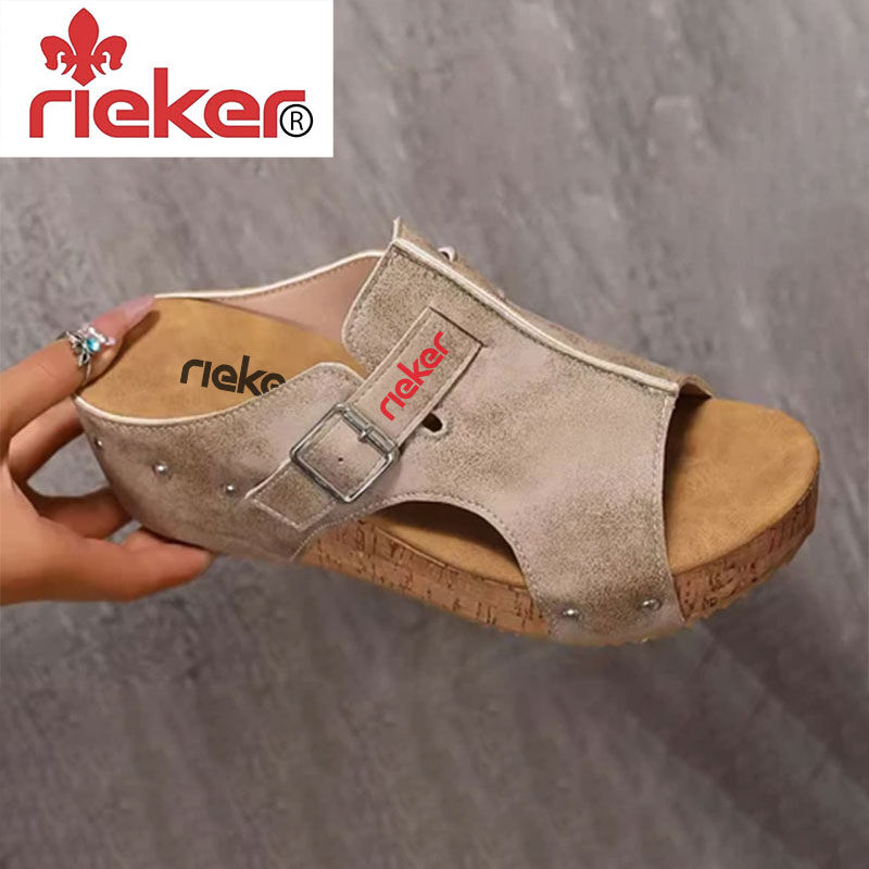 Rieker® Najlepsze skórzane buty ortopedyczne do masażu dla kobiet w 2025 r. #RE5502