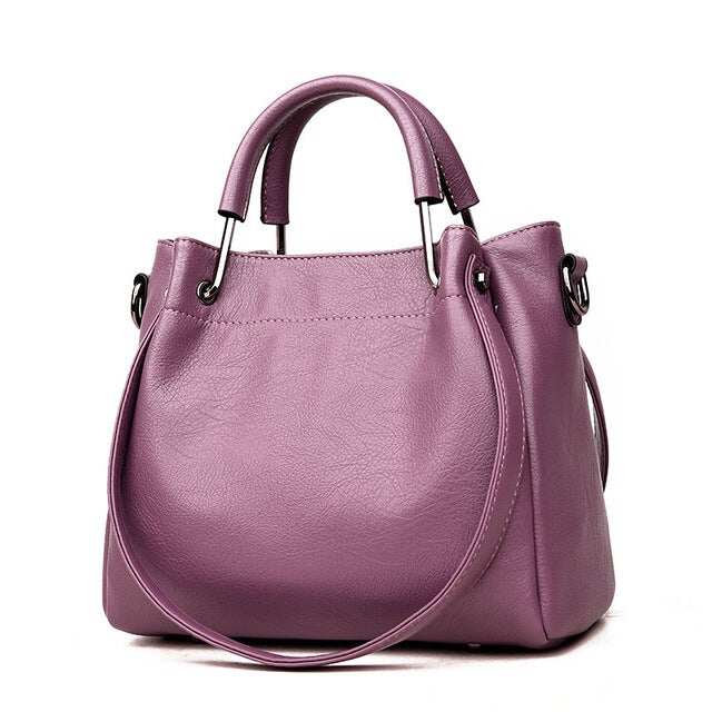 2024 Nova bolsa de couro genuíno da moda