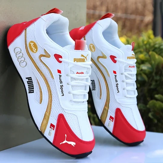 PUMA®&AUDI® Lélegző Férfi Tornacipők