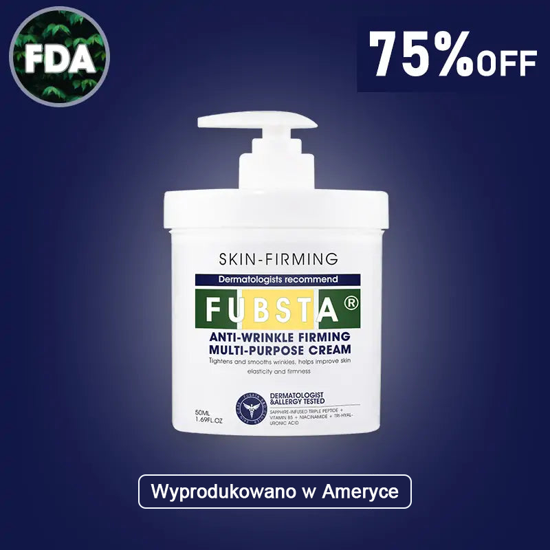 🔥👩‍⚕️ Promoção de último dia: 75% OFF🔥Fubsta® Advanced Firming & Wrinkle Reduction Cream: restaura a elasticidade da pele