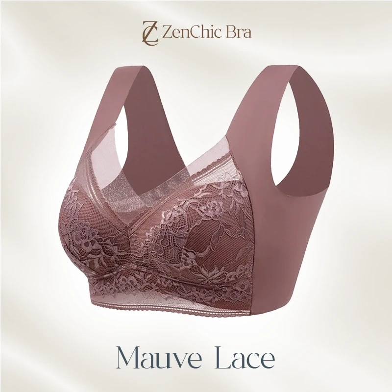 Sutiã ZenChic (conjunto de 3 peças) - PROMOÇÃO DE ÚLTIMO DIA - 80% DE DESCONTO - Sutiã push up sem costura sem fio