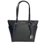 Michael Kors Charlotte Bolsa grande com zíper superior