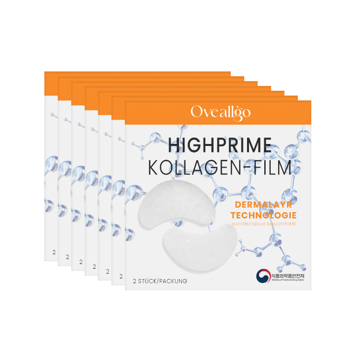 OVEALLGO™ COREANO ULTIMATE DERMALAYR TECHNOLOGY FILME DE COLÁGENO SOLÚVEL