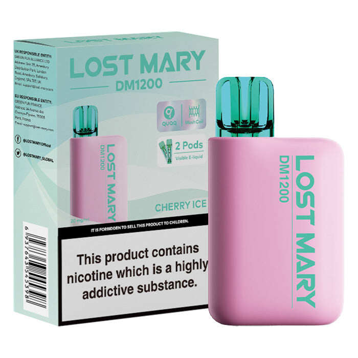 Lost Mary DM1200 Kit Vape descartável