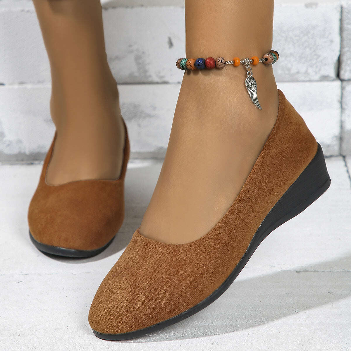 🔥Último dia de liquidação 60% DE DESCONTO 🔥 Sapatos baixos ortopédicos confortáveis, leves, antiderrapantes e respiráveis ​​para mulheres
