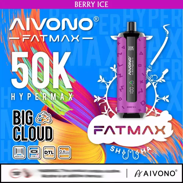 AIVONO AIM FATMAX 50000 Puffs Wholesale Rechargeable Disposable Vapes