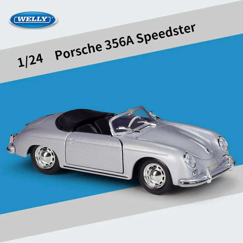 1:24 Porsche 356A Speedster Die Cast