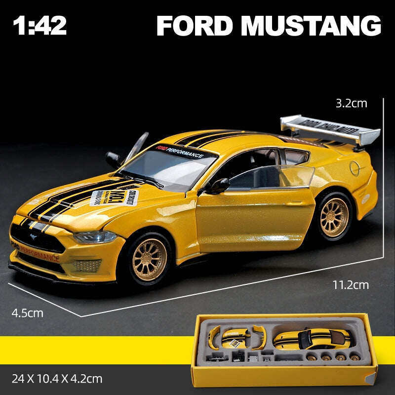 Κιτ μοντέλων κλίμακας Ford Mustang GT Super Racing 2018 1:42