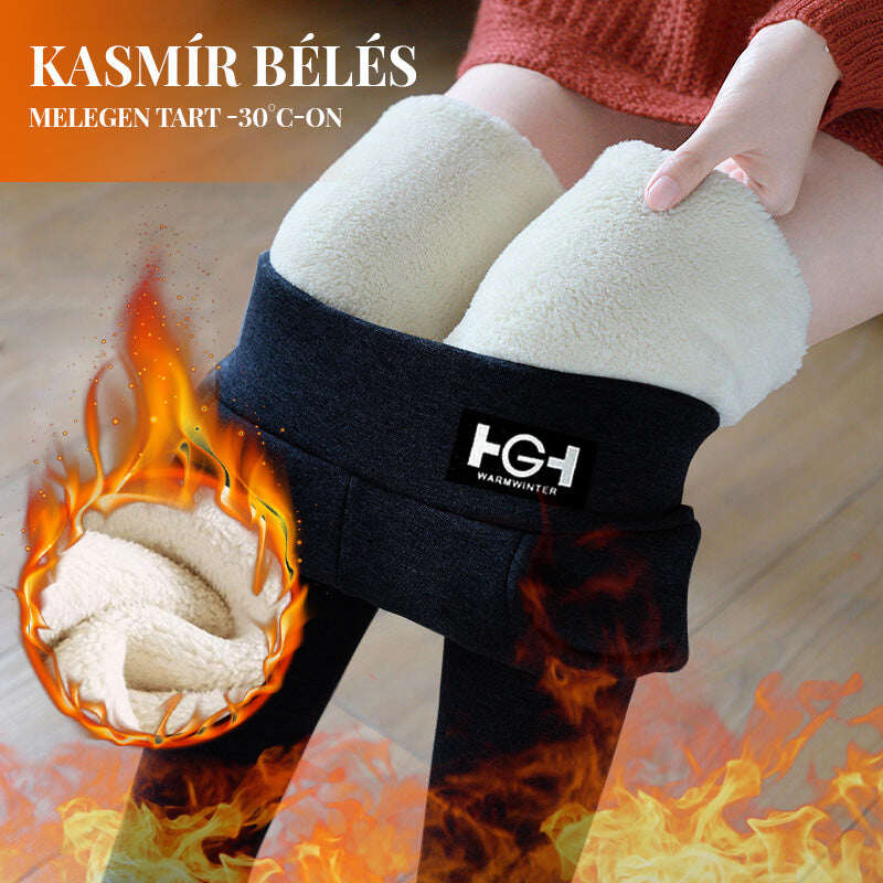🔥Calças térmicas de caxemira skinny femininas da moda