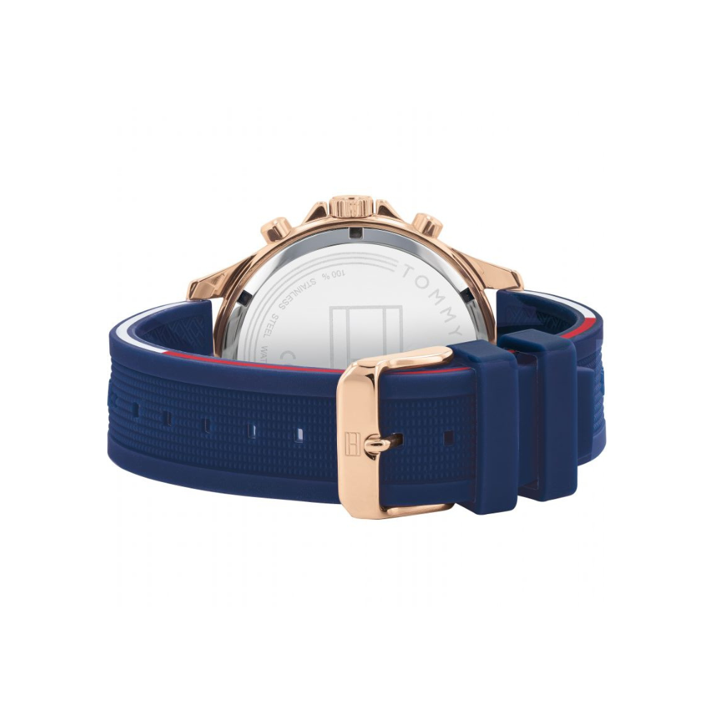 Relógio de cinto de fibra multifuncional Tommy Hilfiger Bank WW1702 1791778