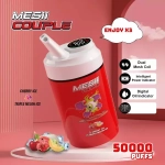 Mesii pár 50000 puffs három ízű 50k eldobható vape bulk vásárlás nagykereskedelmi