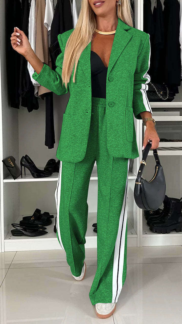 CONJUNTO DE DUAS PEÇAS ELEGANTE, CONFORTÁVEL E ELEGANTE OUTONO 2024