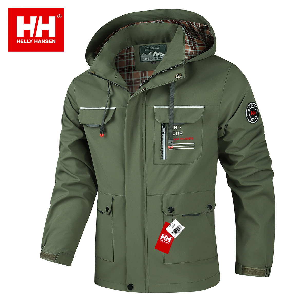 A Helly Hansen® férfi vízálló túrakabát védelmet és meleget biztosít