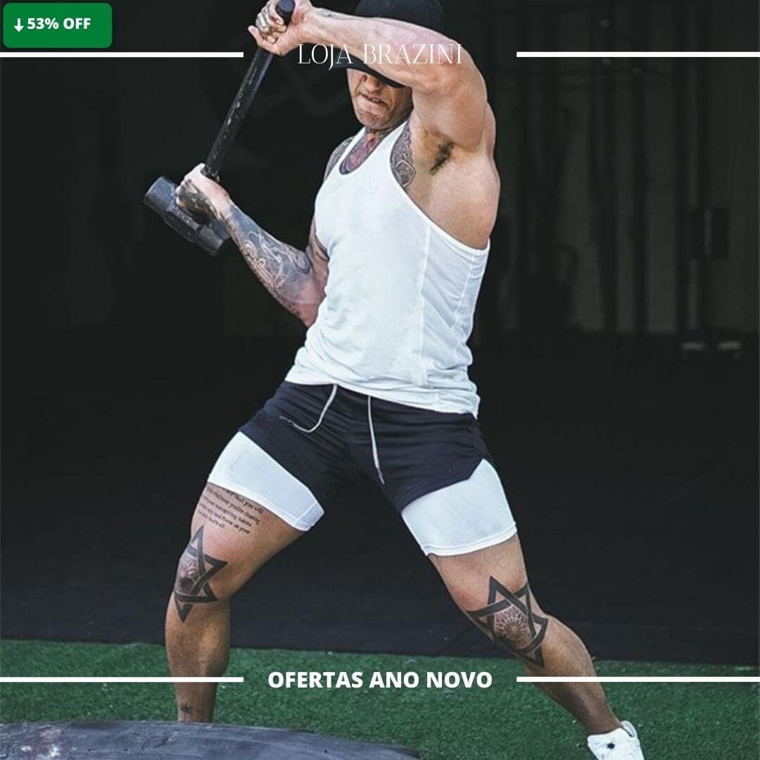 Short DryFit® de Compressão - Compre 1 leve 1 de graça