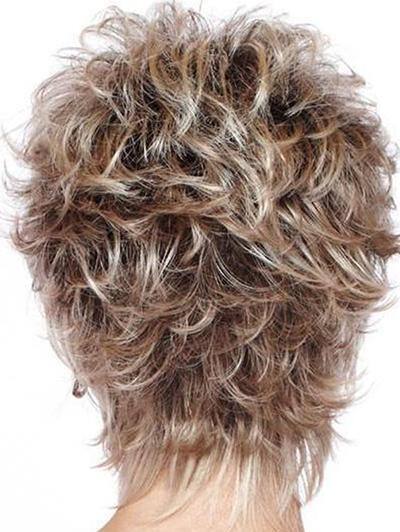 Gradient Short Curly Hair