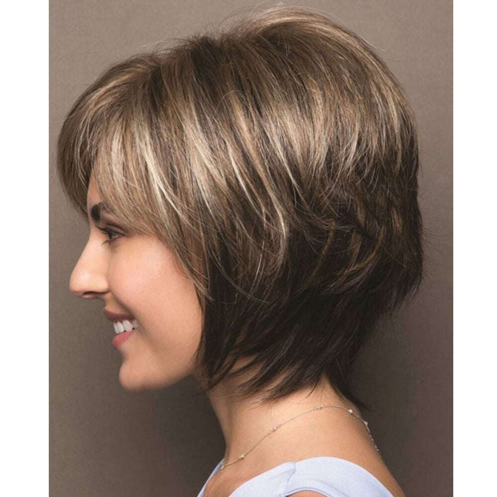 Short, layered hair that looks 10 years younger (for all face shapes)