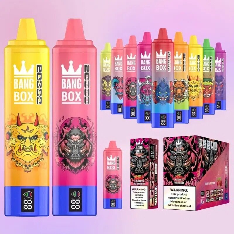 BANG BOX 20000 Puffs Vaporizador Descartável com Duplo Sabor