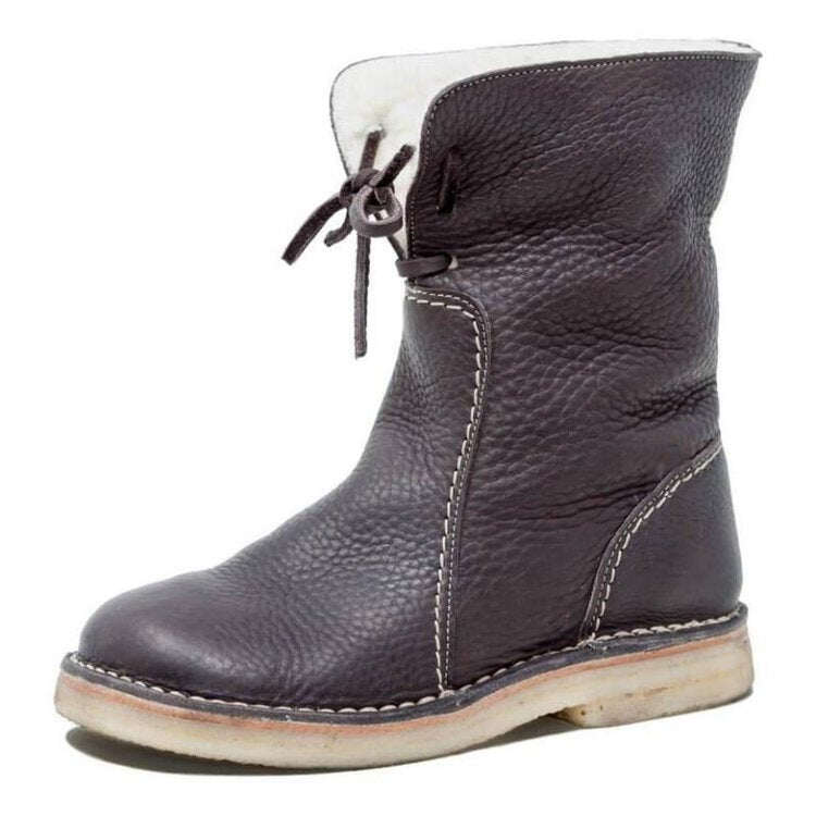 Wodoodporne buty z wełnianą wyściółką