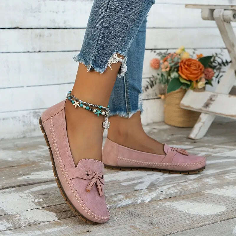 🔥 Oferta diária de 50% de desconto - Mocassins macios e confortáveis ​​em estilo feminino