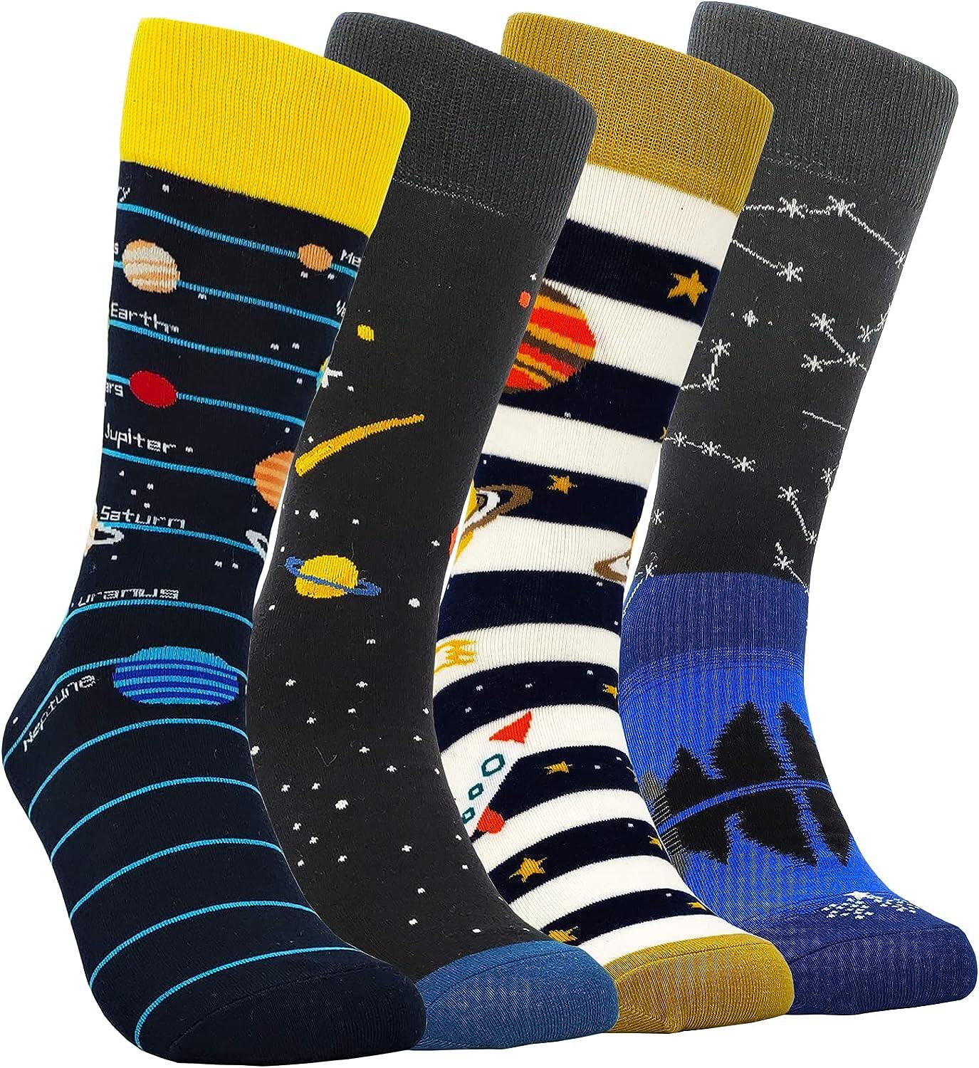 Meias coloridas divertidas