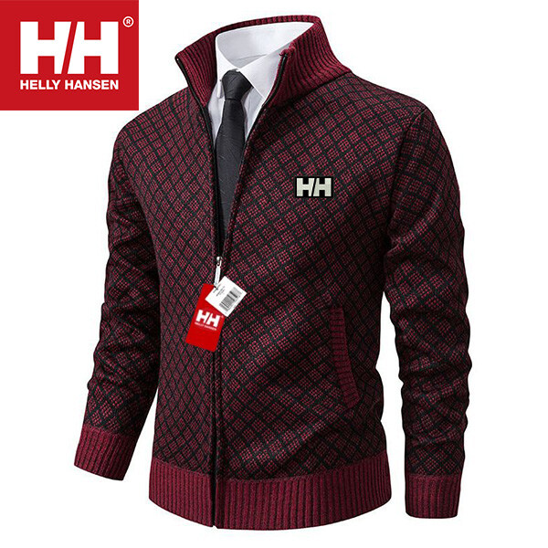 Férfi alkalmi pulóver 🐑 Helly-Hansen®, gyapjú
