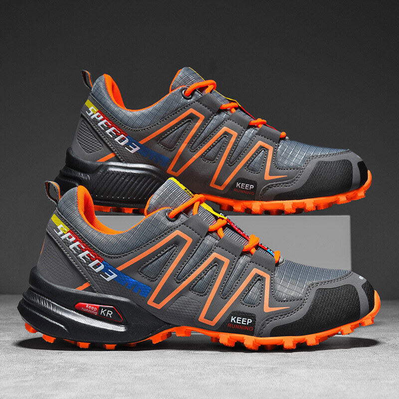 sapatos casuais de corrida cross-country salomon outdoor sapatos de caminhada masculinos