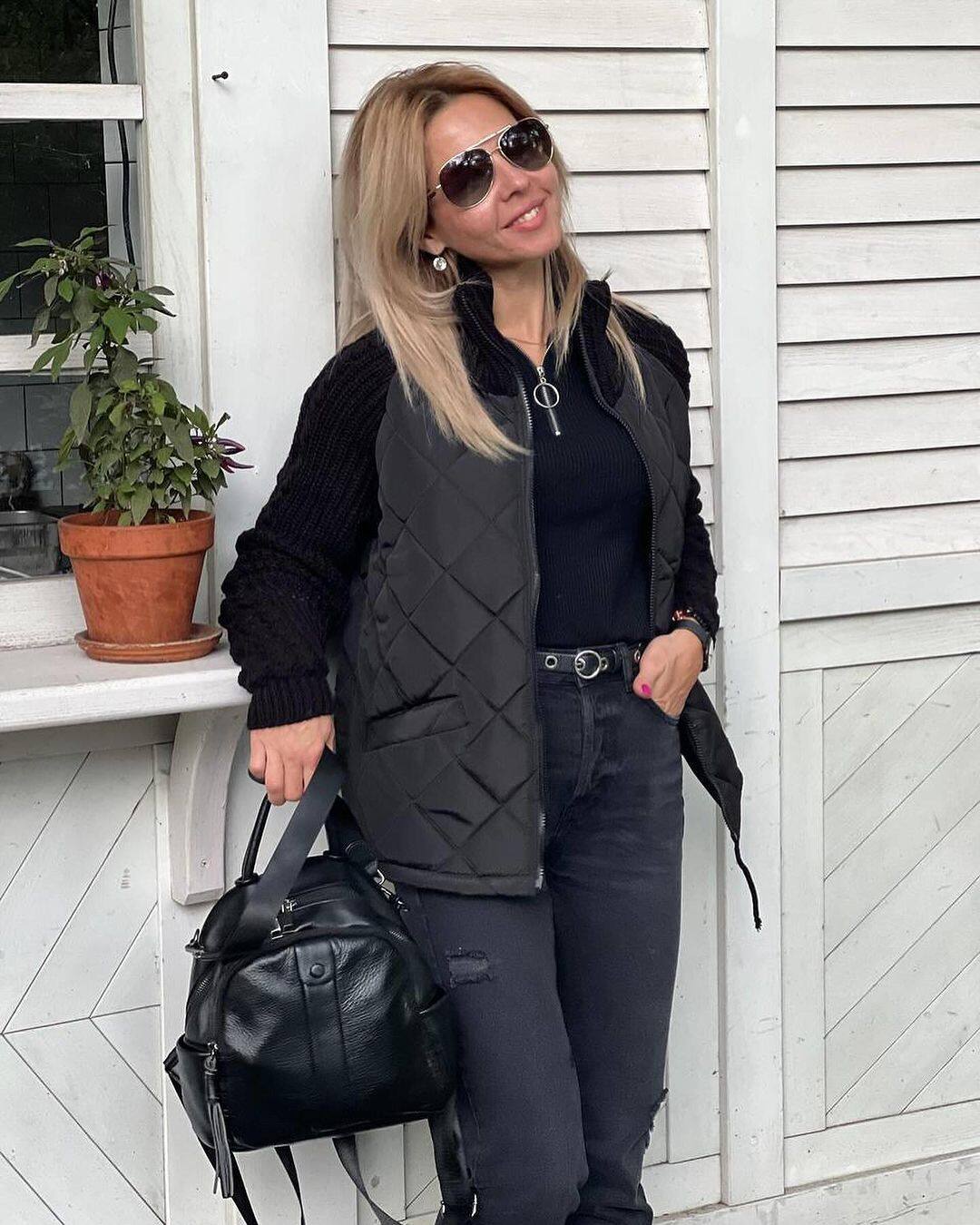 Jaqueta feminina casual, de cor única, patchwork com zíper