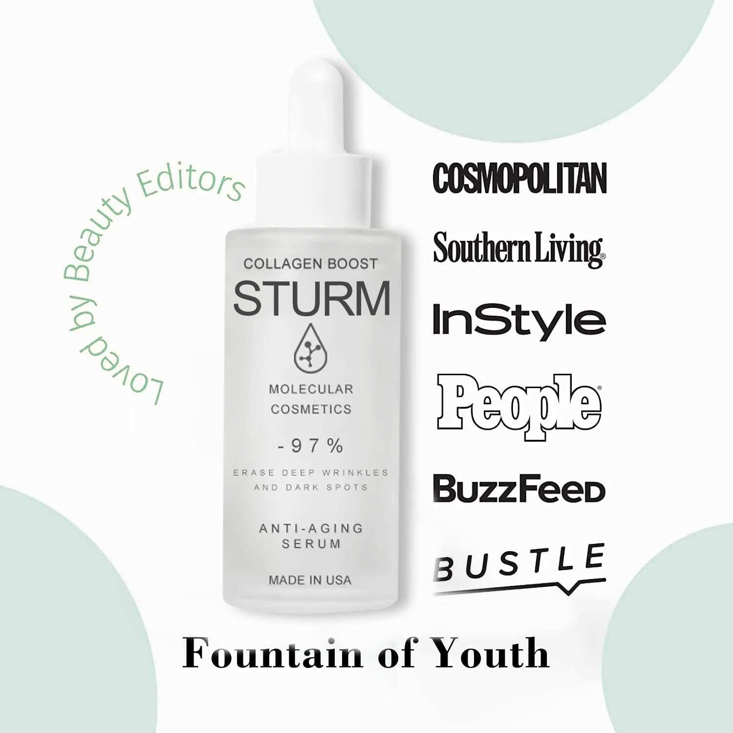 STURM® LUXURY ANTI-AGING SERUM COM ÁCIDO HIALURÔNICO 🔥 (PROMOÇÃO POR TEMPO LIMITADO ÚLTIMAS 660 MINUTOS)