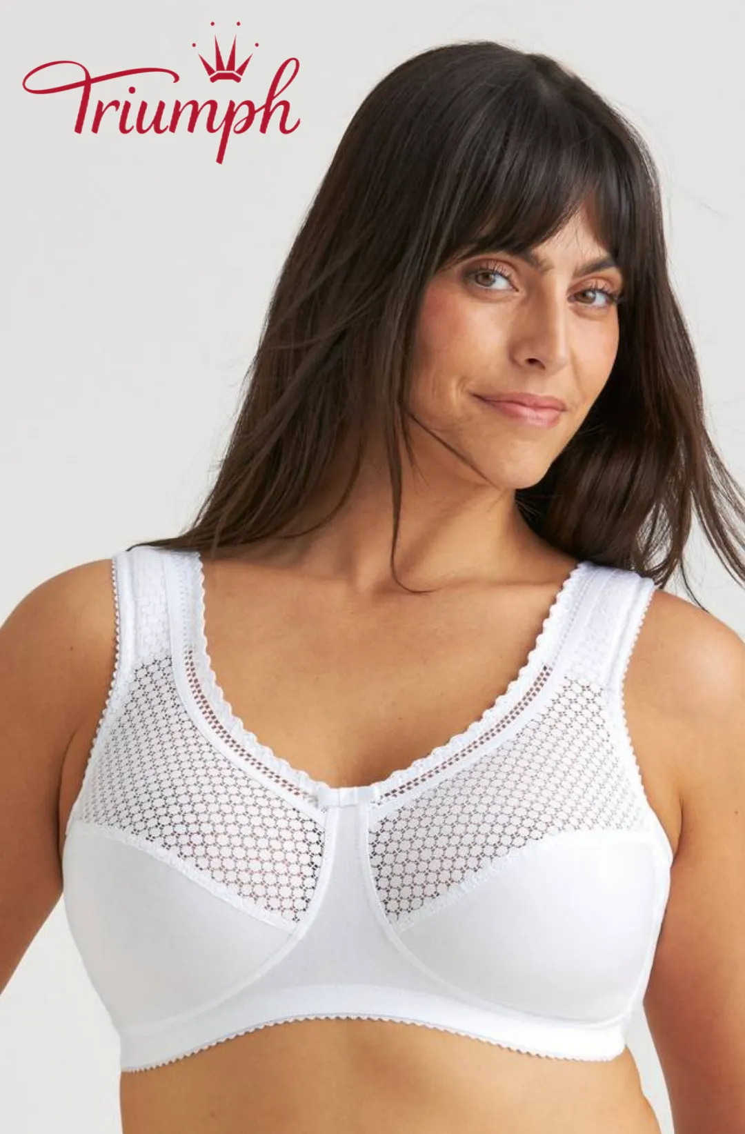 Triumph 3-piece set 🔥 Comfortable Patterned Lace Bra