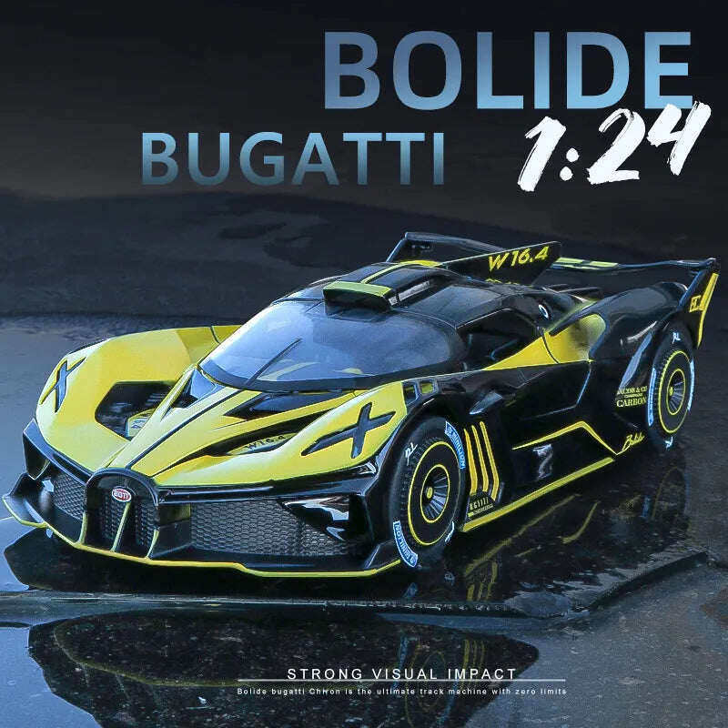 1:24 μοντέλο Bugatti Bolide Die