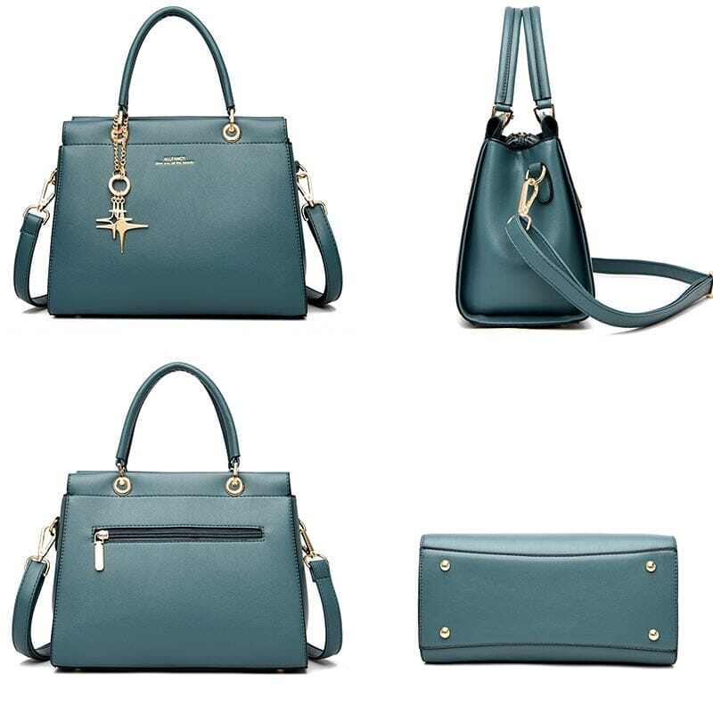 BOLSA FEMININA DE COURO - MOHAD