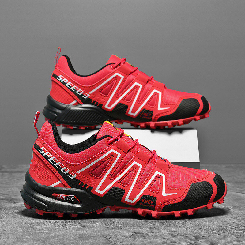 sapatos casuais de corrida cross-country salomon outdoor sapatos de caminhada masculinos