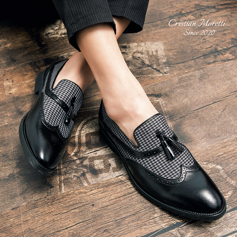 Sapatos Slip-On de Couro Premium Antonio De Luca™
