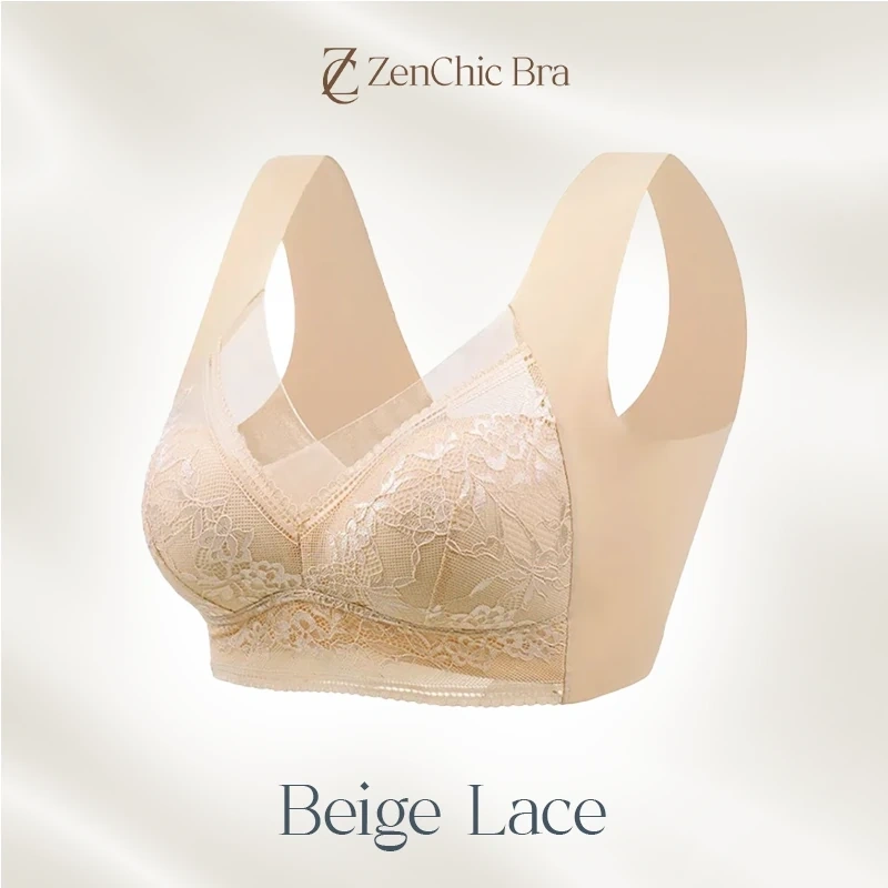 Sutiã ZenChic (conjunto de 3 peças) - PROMOÇÃO DE ÚLTIMO DIA - 80% DE DESCONTO - Sutiã push up sem costura sem fio