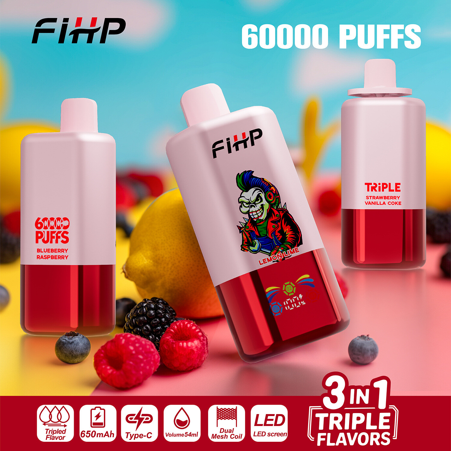 FIHP 60000 Puffs Disposable Vape