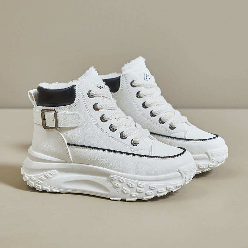 2023 novos tênis retrô com sola grossa para mulheres