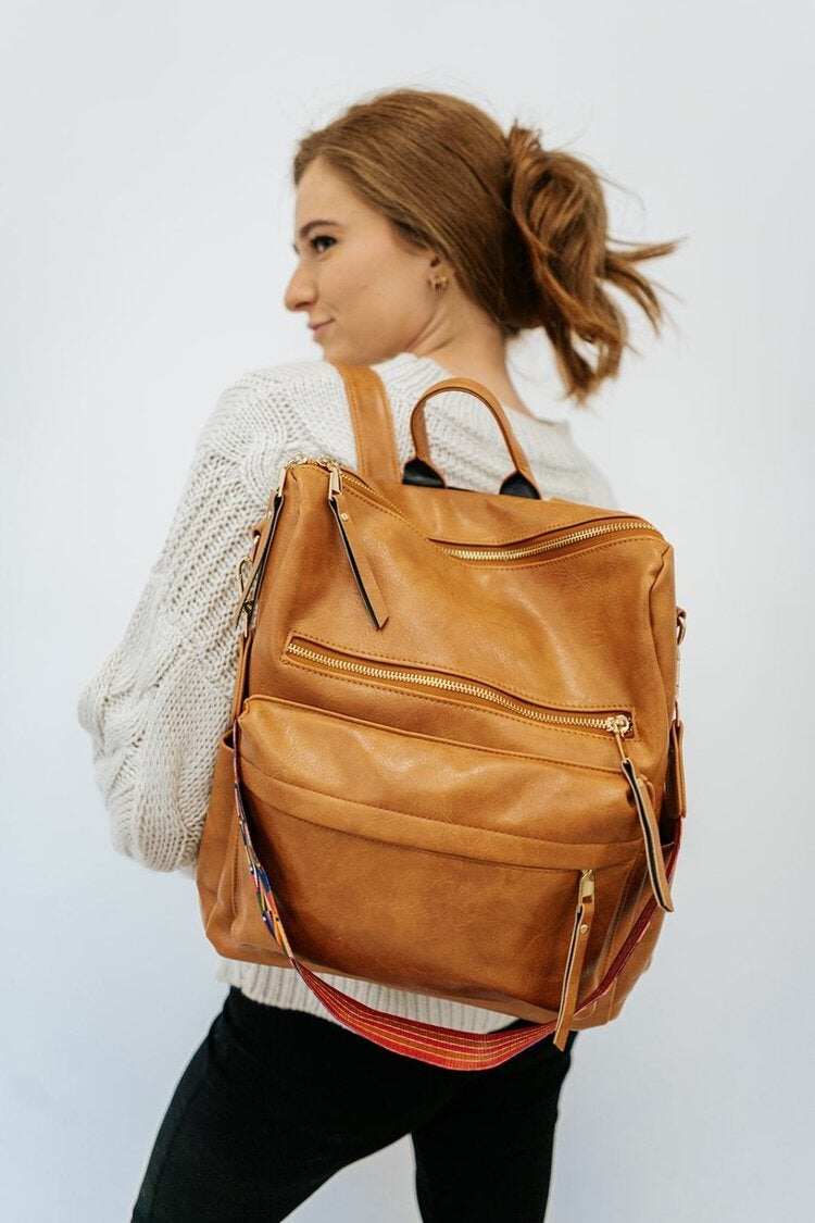 Bolsa de couro macio