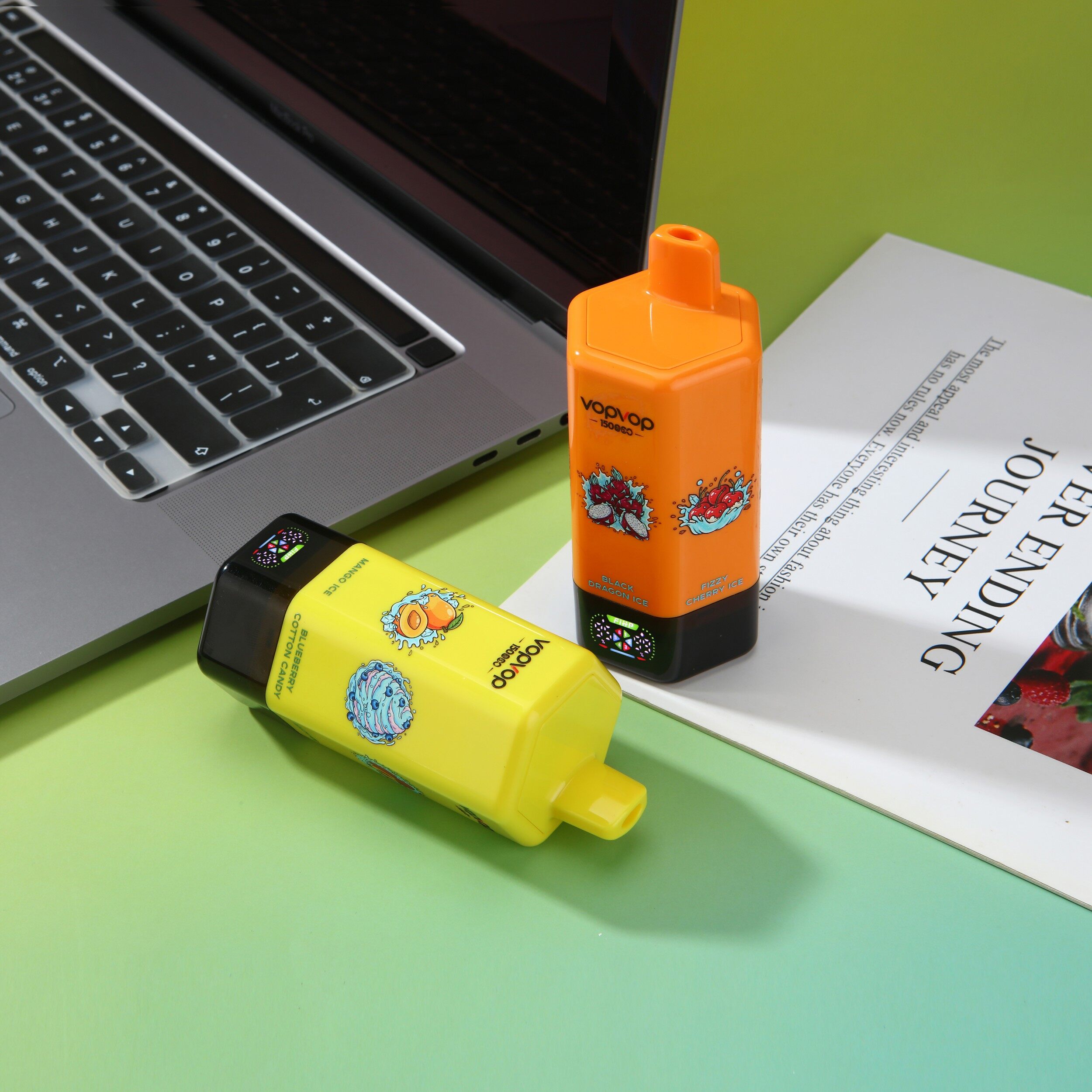 VOPVOP 150K Big Puffs 6 Flavors in 1 Adjust Vape