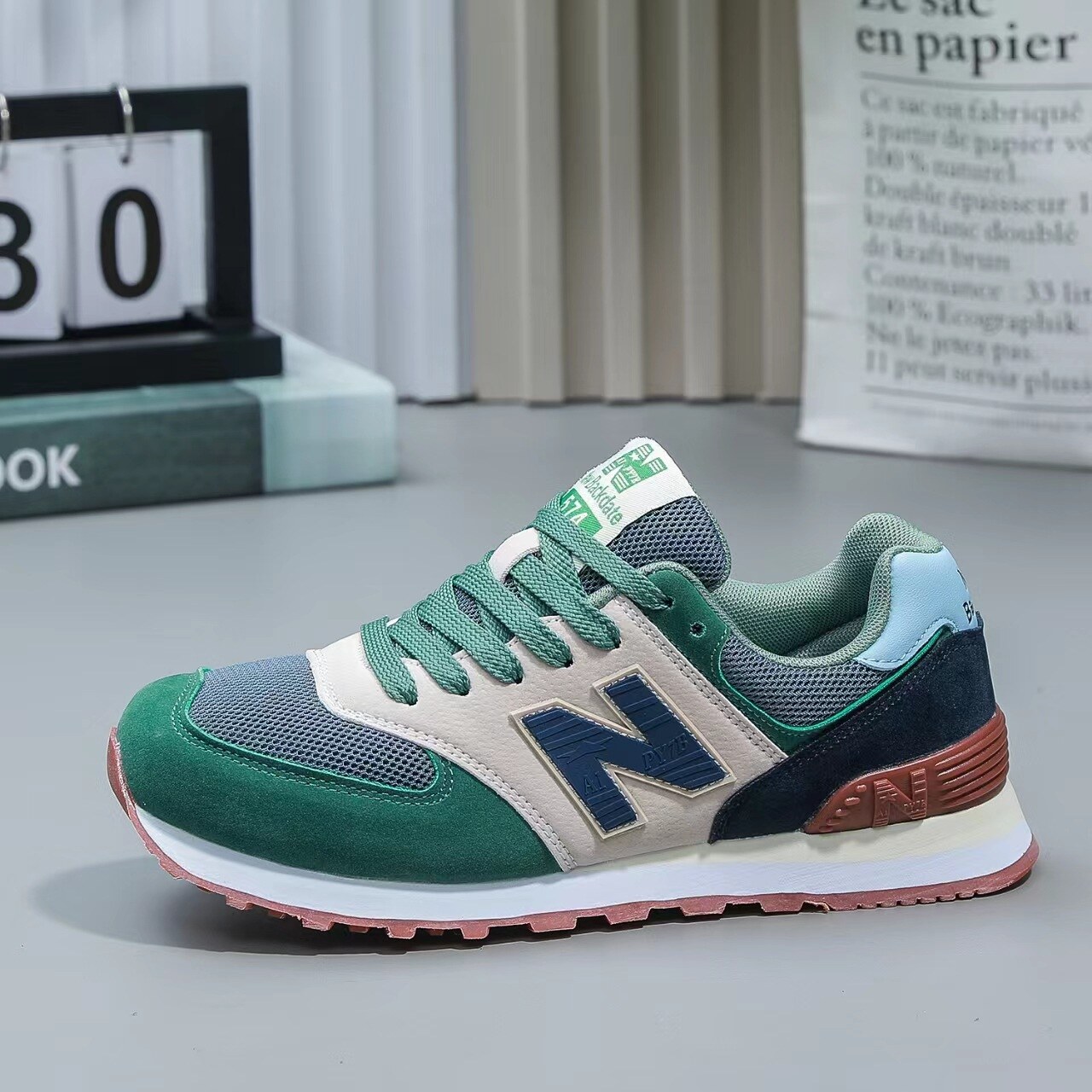 NEW BALANCE BONNET 574 SAPATOS MASCULINOS E FEMININOS DA MODA