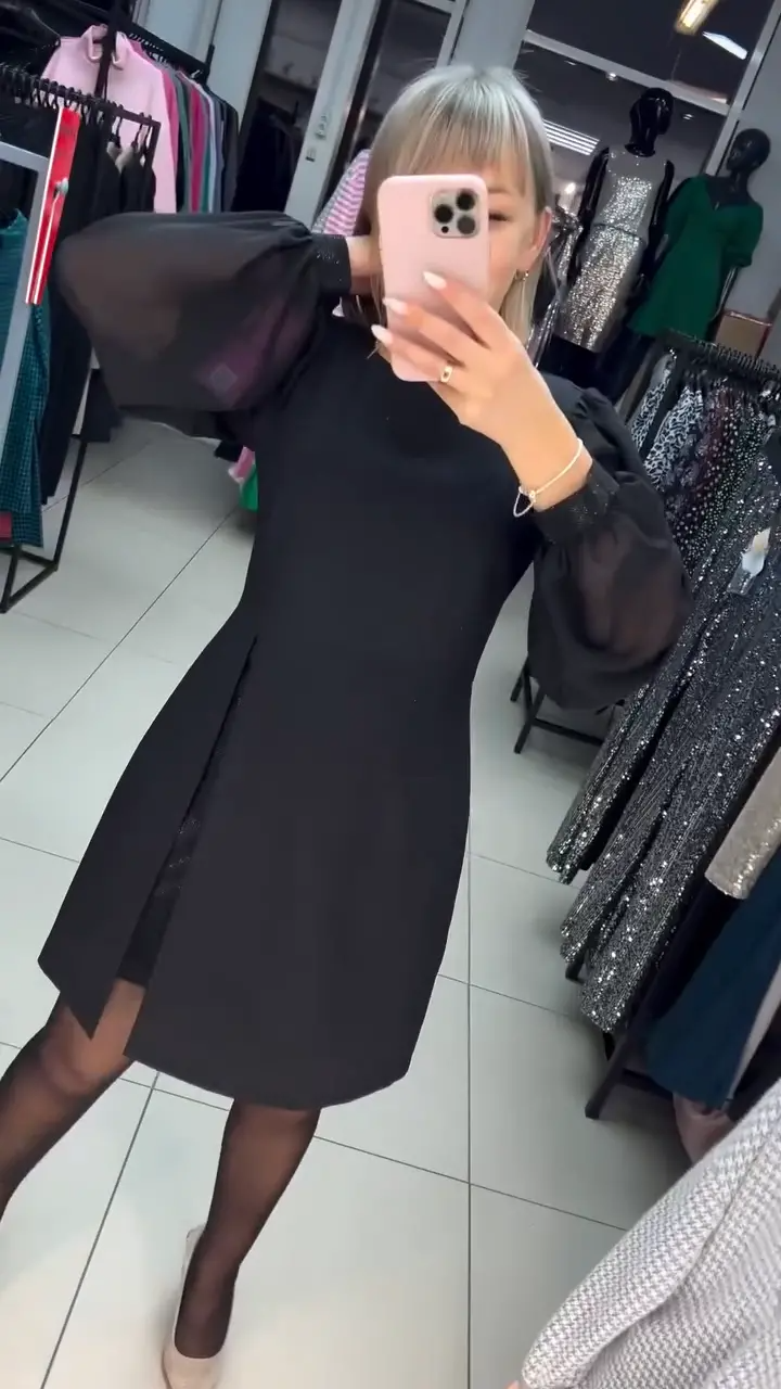 ❤️🔥【S-5XL】Retro dvodijelna lažna haljina s okruglim izrezom, mjehurićima, novo 2024