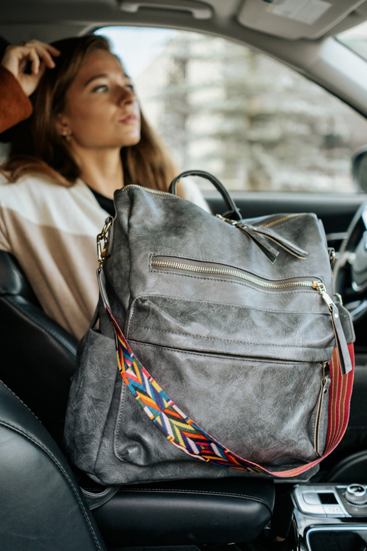 Bolsa de couro macio