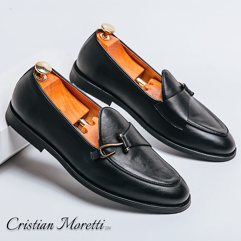 Mocassins de couro LincolnTM Signature