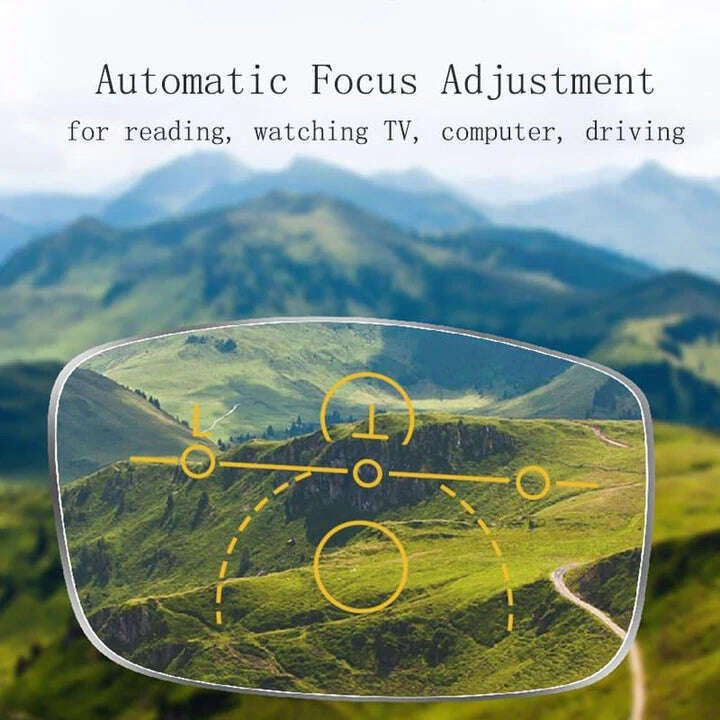 Нови бифокални прогресивни очила с диамантено рязане и анти-сини очила за четене