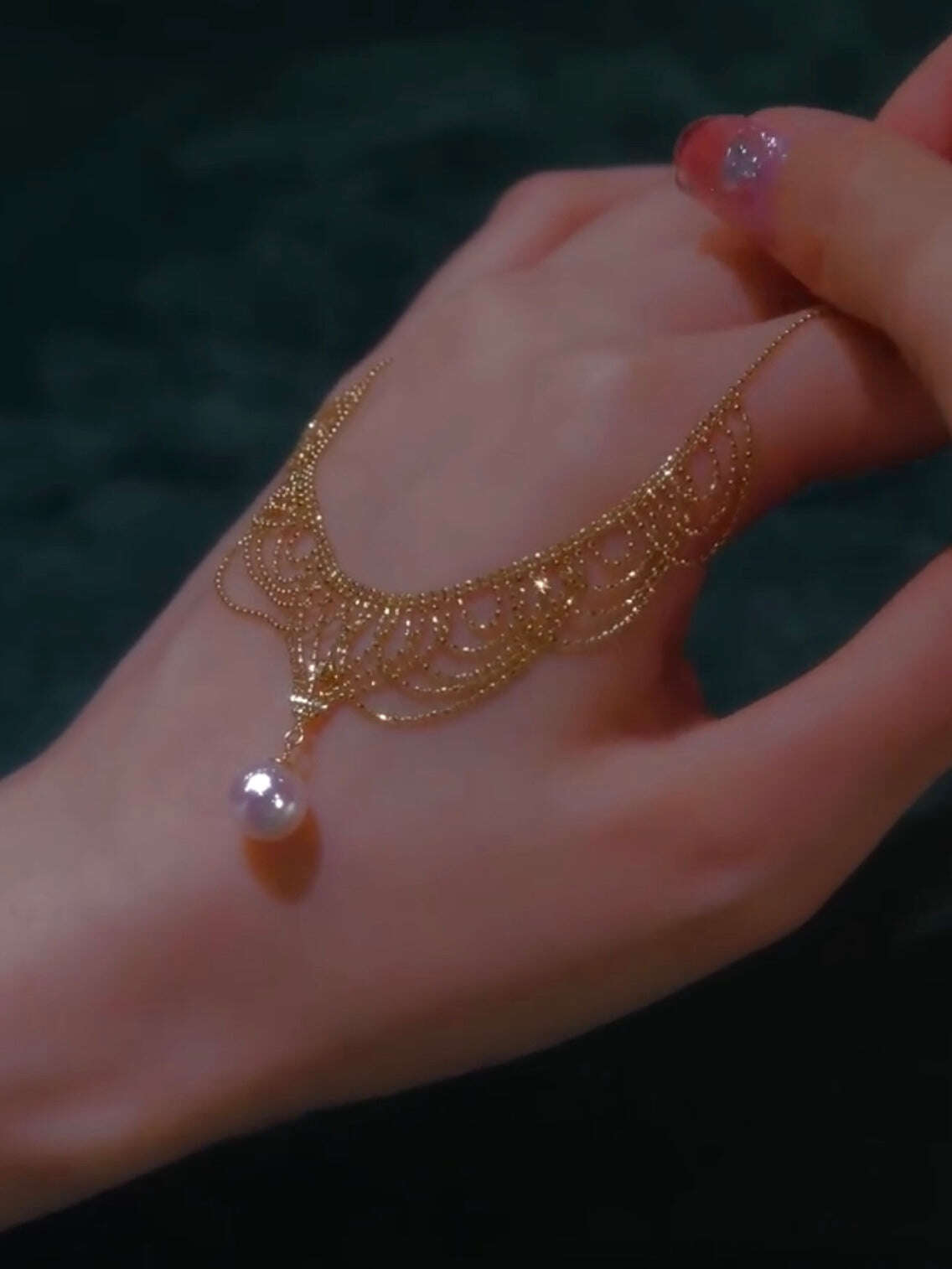 Колие Amelia | 24k златно покритие