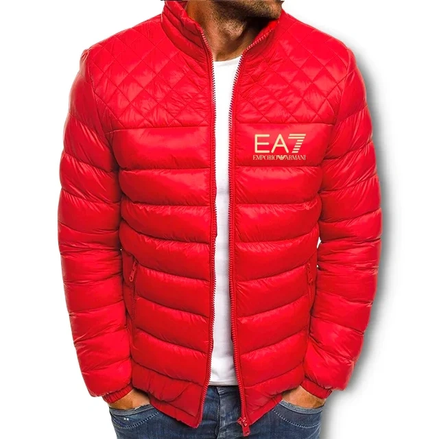 Jaqueta térmica masculina de inverno