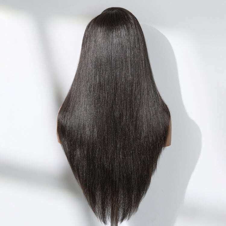 LUVME™ Natural Layered Thin Straight/Volucent Wavy Wig