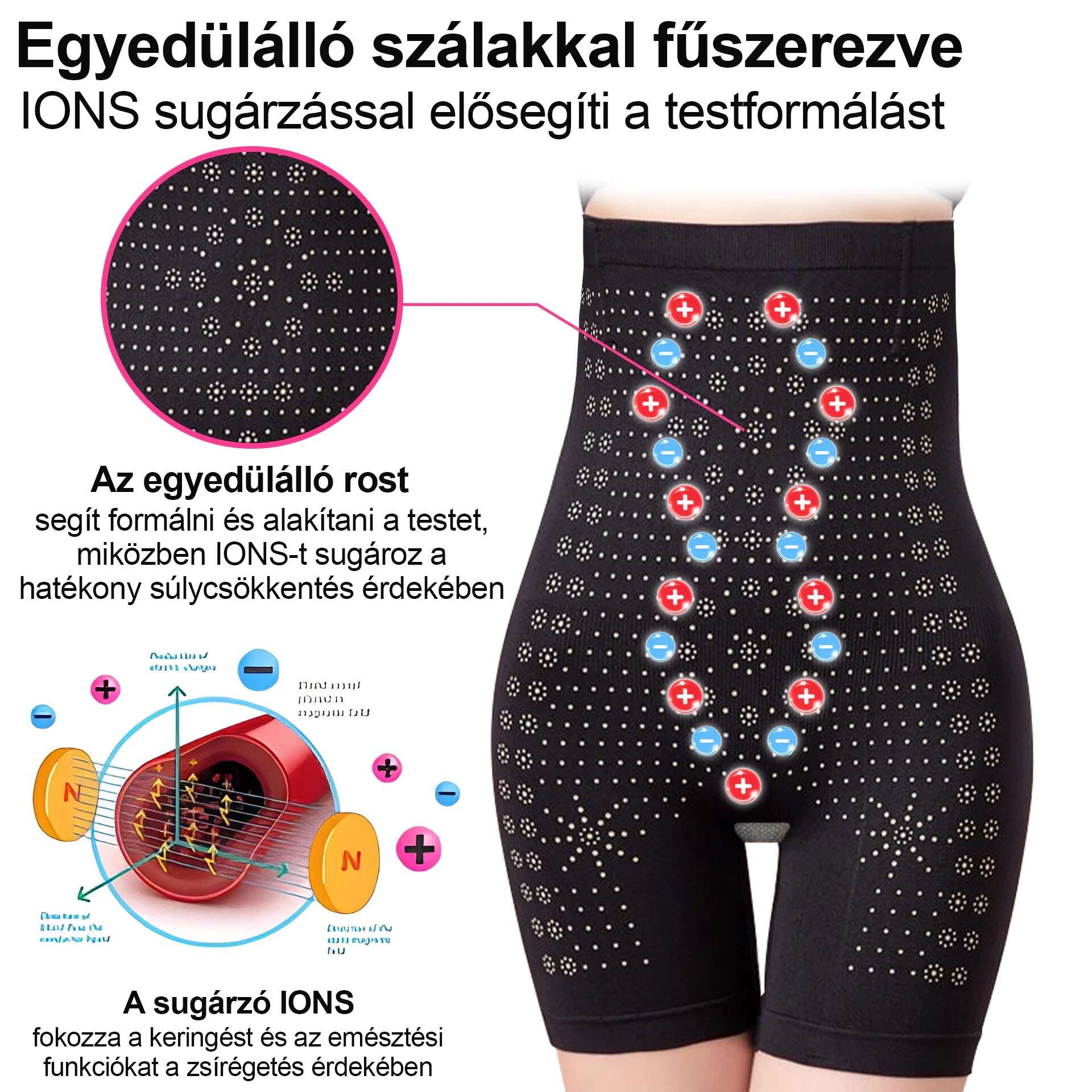 [💗utánvétel (COD)💗]2025 PEARLMOONTM Jégselyem ion formázó rövidnadrág